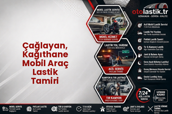 Çağlayan, Kağıthane Mobil Araç Lastik Tamiri