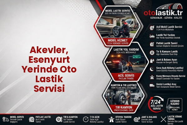 Akevler, Esenyurt Yerinde Oto Lastik Servisi