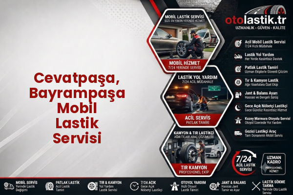 Cevatpaşa, Bayrampaşa Mobil Lastik Servisi