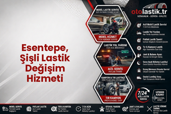 Esentepe, Şişli Lastik Değişim Hizmeti
