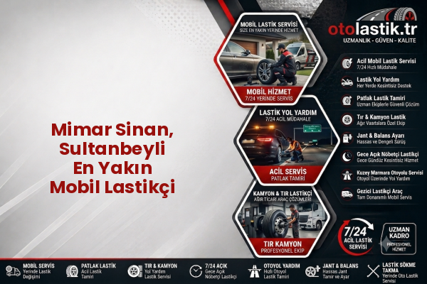 Mimar Sinan, Sultanbeyli En Yakın Mobil Lastikçi