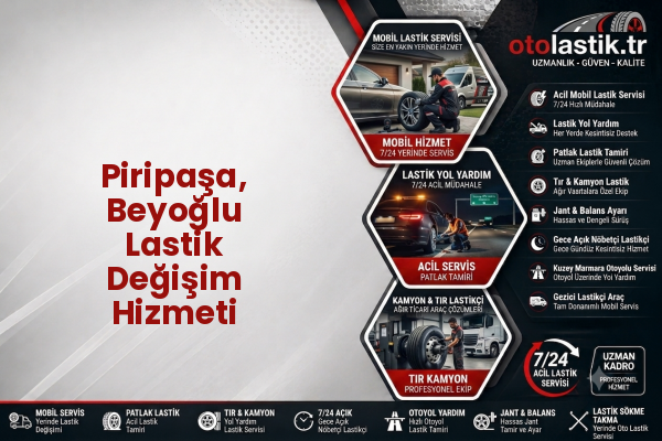 Piripaşa, Beyoğlu Lastik Değişim Hizmeti